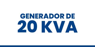 GENERADOR DE 20 KVA - GoPower · Herramientas y Maquinas Industriales