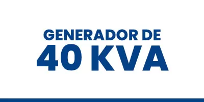 GENERADOR DE 40 KVA - GoPower · Herramientas y Maquinas Industriales