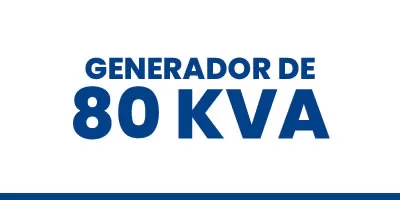GENERADOR DE 80 KVA - GoPower · Herramientas y Maquinas Industriales