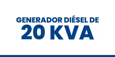 GENERADOR DIÉSEL DE 20 KVA - GoPower · Herramientas y Maquinas Industriales