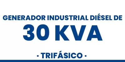 GENERADOR DIÉSEL DE 30 KVA TRIFÁSICO - GoPower · Herramientas y Maquinas Industriales