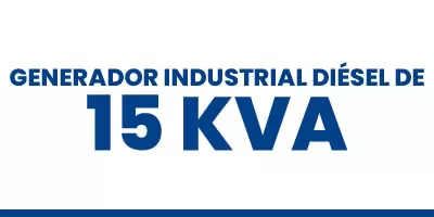 GENERADOR INDUSTRIAL DIÉSEL DE 15 KVA - GoPower · Herramientas y Maquinas Industriales