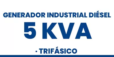 GENERADOR INDUSTRIAL DIÉSEL DE 5 KVA - GoPower · Herramientas y Maquinas Industriales
