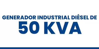 GENERADOR INDUSTRIAL DIÉSEL DE 50 KVA - GoPower · Herramientas y Maquinas Industriales