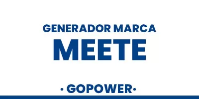 GENERADOR MARCA MEETE - GoPower · Herramientas y Maquinas Industriales