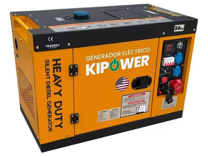 Generador de 10 kvA monofásico trifásico entrega inmediata - GoPower · Herramientas y Maquinas Industriales