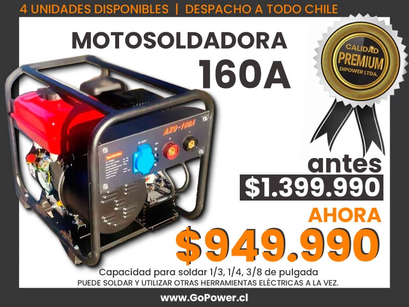 motosoldadora 160A