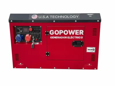 Generador electrico 15kva monofásico trifásico con ATS incluido - Go Power • Herramientas y Máquinas Industriales de Calidad.