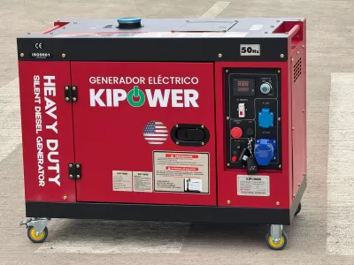 Generador Eléctrico Diésel 10.000 W - Go Power • Herramientas y Máquinas Industriales de Calidad.