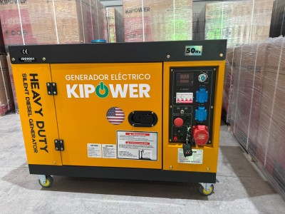 Generador Eléctrico Diésel 10kvA máx 12 kva trifásico